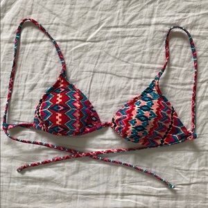 Roxy Over The Shoulder Triangle bikini top